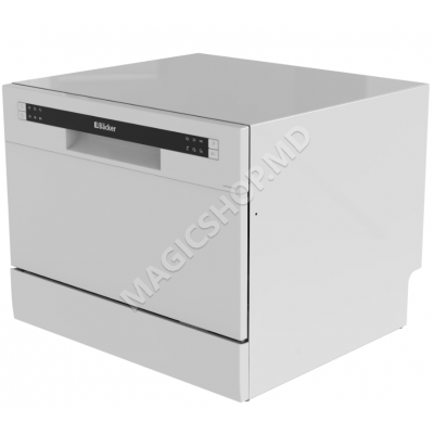Masina de spalat vase compacta Backer WQP6-3602G WH 